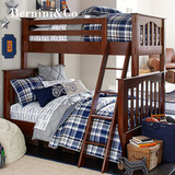 儿童床实木成人上下床铺高低床子母床双层床男孩两层床母子床