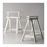 北京全国宜家代购IKEA芬沃尔德带搁板支架桌腿桌子配件白/木色