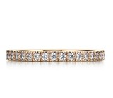 美国纽约正品代购 蒂芙尼 Tiffany Novo 18K玫瑰金镶钻戒指