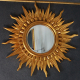 艾米妮大号尖太阳 欧式镜子 壁挂件 客厅装饰镜子 浴室镜防雾
