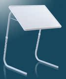 tv塑料组装欧式电脑桌学生升降桌可调高度和角电脑桌床上用度书桌