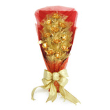 金箔金玫瑰花11支花束 创意生日情人节金玫瑰婚庆礼品送男女朋友