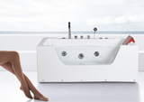 2014新款 压克力冲浪按摩浴缸 亚克力泡泡浴缸1.5米钢化玻璃