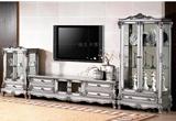 欧式美式韩式家具 定做新古典实木雕刻客厅家具 P1948 电视柜地柜