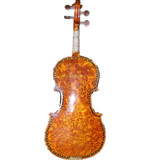 小提琴高档鸟眼枫天然花纹嵌罗甸纯手工鸡肢木乐器配件量大批发44