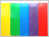 五彩混色超欧独家彩色透明皂基体验装（天然植物油手工皂原料)1KG