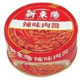 台湾食品肉酱罐头 新东阳辣味肉酱 160g