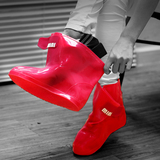 韩国正品专柜男女士加厚底时尚防水雨鞋套下雨天防滑中筒防雨靴套