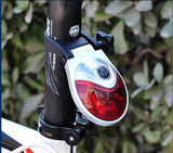 特价绿色UF0飞碟尾灯 5LED超亮山地车自行车单车警示灯 骑行尾灯