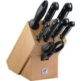 德国代购 Zwilling双立人Twin系列专业厨房刀具9件套装