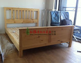 广州新西松实木松木家具新西兰松儿童宜家床单人床双人床定制床