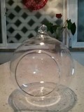 DIY小屋专用玻璃球璃球蜡烛台玻璃球罩微景观玻璃瓶生态景空心球