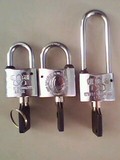 35合金长梁挂锁 合金镀铬镀洛锁 不锈钢锁通开锁子 电力锁表箱锁