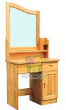 三冠成都月光族家具-梳妆台实木、柏木梳妆镜042#带凳子