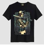 IRON FIST铁拳骷髅摇滚嘻哈西海岸街头机车哈雷大码短袖T恤