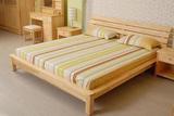 实木单人床 松木双人床 1.2米1.5米 厂家直销
