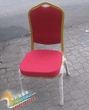皇冠特价】高档布面餐椅钢制餐椅 酒店椅 欧式餐椅餐厅椅一张起售