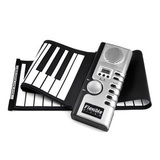 61键手卷钢琴 电子琴 折叠软钢琴 MIDI接口 正品特价 送电源 包邮