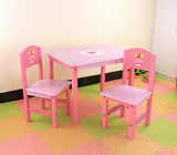 特价儿童桌椅套装宝宝吃饭桌游戏桌书桌幼儿园实木桌椅出口品质
