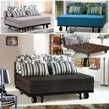 折叠床沙发床 1.5米多功能沙发椅 坐卧两用布艺沙发 创意沙发新款