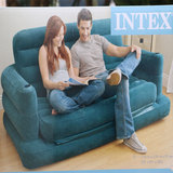 INTEX新款双人充气沙发床68566 双人折叠沙发床 充气家具 多套餐