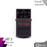 BOSS MT-2 Metal Zone 电吉他 中频扫频 重金属 单块效果器 MT2