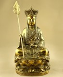 K8R铜鎏金 彩金 阿弥陀佛 观 大至 菩萨 佛像