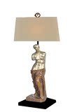 欧式维纳斯雕塑底座装饰台灯 家具家居样板间软装饰品