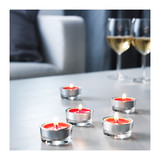 IKEA宜家代购西恩利香味小圆蜡烛多色生日摆图表白去异味