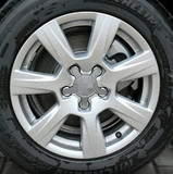 16寸原装款2012款奥迪A4L轮毂改装汽车铝合金钢圈胎铃