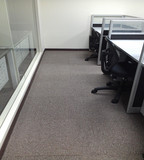 细条纹办公室方块地毯加厚加密 写字楼会议室台球室沥青拼块地毯