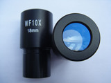 生物显微镜WF10X广角目镜(视场18mm,接口23.2mm)可带刻度分化板
