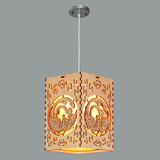 现代中式灯具会所茶楼餐厅走廊过道吊灯创意新古典木质灯led灯饰