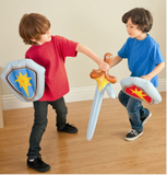 INTEX正品儿童充气玩具西洋剑盾牌组合套装充气刀剑武器男孩玩具
