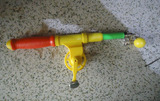 钓鱼玩具磁性儿童钓鱼可伸缩鱼杆60cm长大号鱼竿钓鱼配件钓鱼玩具