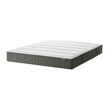 无锡南京IKEA宜家家居代购海沃格袋装弹簧床垫, 硬型, 深灰色
