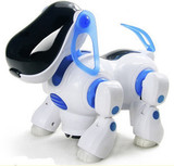 盈佳电动智能机器狗 宝宝儿童电动玩具狗会走会叫小狗带遥控唱歌
