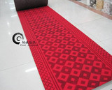 高品质特价走廊红地毯 楼梯地毯 高贵红底部加厚走廊毯 办公地毯