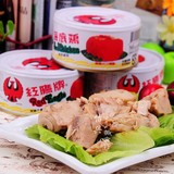 台湾特产吃起来像鸡肉的罐头红鹰牌海底鸡鲔鱼罐头富含DHA 170g*2