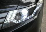 本田锋范汽车改装LED泪眼天使眼Q5双光透镜氙气大灯总成车外灯