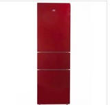 特价优惠扎努西伊莱克斯冰箱ZMM2260HRC 三门冰箱酒红色 一级节能