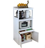 华森微波炉柜/电器木质储物/实木厨房家具  置物架