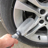 汽车用轮毂刷轱辘轮胎清洁刷用品摩托车电动自行车钢圈刷子洗车刷