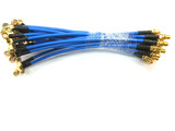 SAM纯铜RG141半柔50-3电缆RG402组件跳线天线连接线延长线30CM长