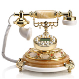 新款别墅电话摆设 欧式电话机 高时尚复古电话机 仿古电话机送礼