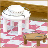 日本Richell利其尔卡罗宠物狗餐桌两段高度调节单碗桌双碗桌碗架