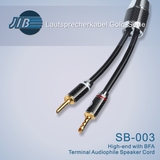 德国蟒蛇JIB SB-003管式插头发烧级喇叭线 高保真音响线 HiFi线材