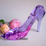 灰姑娘的水晶鞋情人节礼物特别DIY定制摆件男送女友老婆创意浪漫