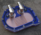 GTX460核心显存一体水冷头 紫铜底座 水冷 散热器