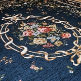 美式田园地毯客厅 餐厅 椭圆形 卧室地毯 榻榻米地毯门厅 可机洗